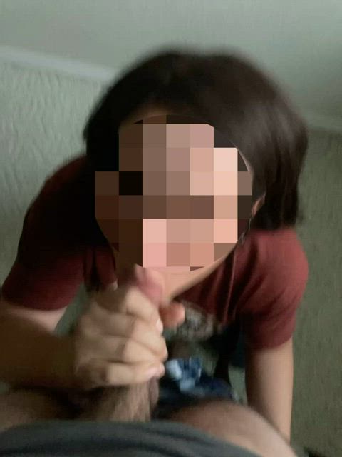 Sucking cock is my fav! : video clip