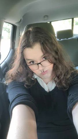 Gooning in the car😘 : video clip