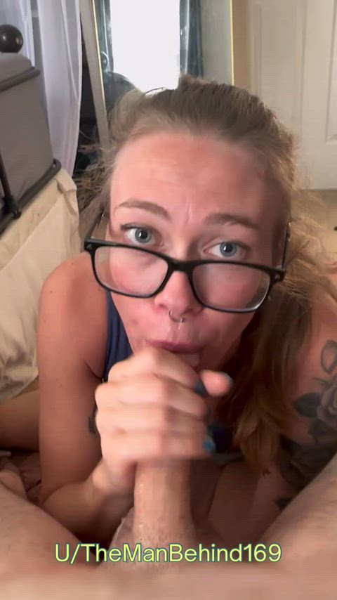 My blowjobgirl girl gets an A+ for effort, and for finishing the job : video clip