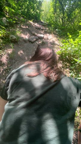 fun during hike : video clip