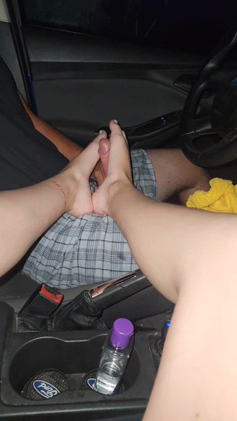 Her soft pretty soles make me explode on myself (OC) : video clip