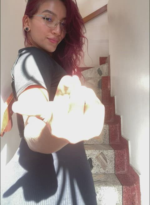 Brave enough to fuck me raw, without pulling out? If so, come with me! : video clip