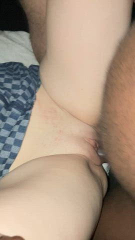 Having a Great Time Double Being Teamed in the Theater With a BBC Fucking Me and Hot Latino Filling My Mouth with His Thick Load While Hubby Takes Video and Jerks Himself Off : video clip
