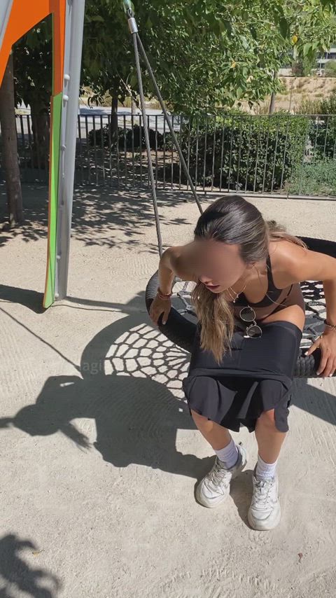 Already an adult but I still want to go to the playground 🧸 : video clip
