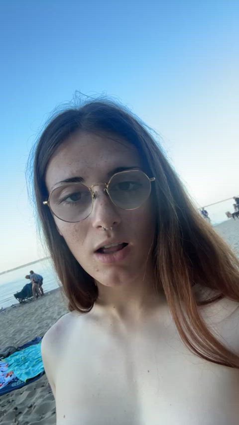 So gooned on the beach🥺 : video clip