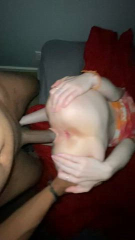 [OC] Love when she spreads her snowbunny ass : video clip