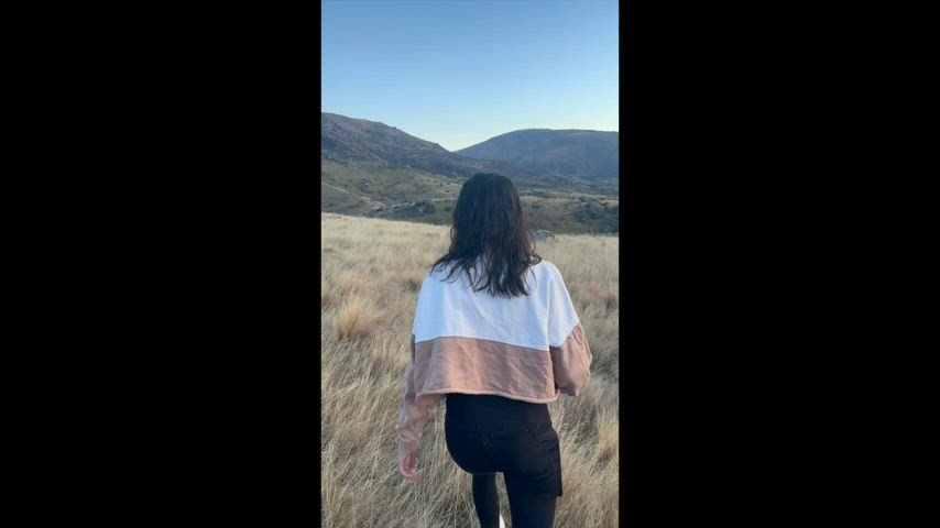 best way to end the hike! : video clip