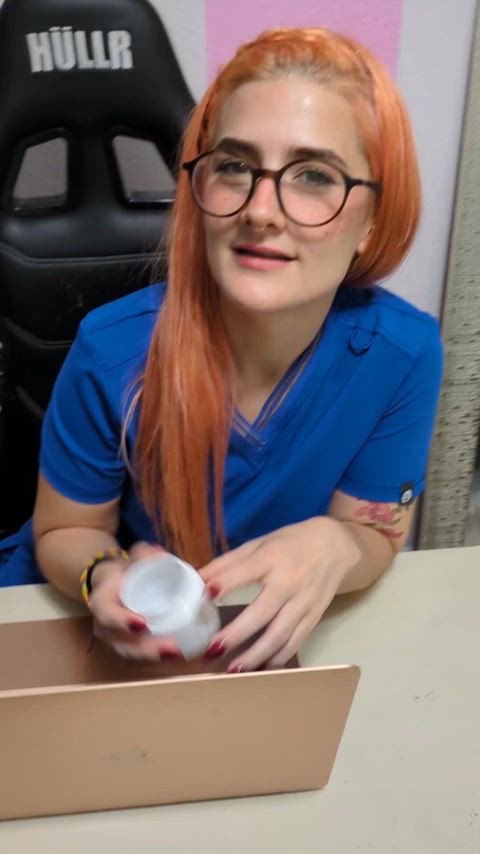 Helping A Patient Get Their Sample Out : video clip