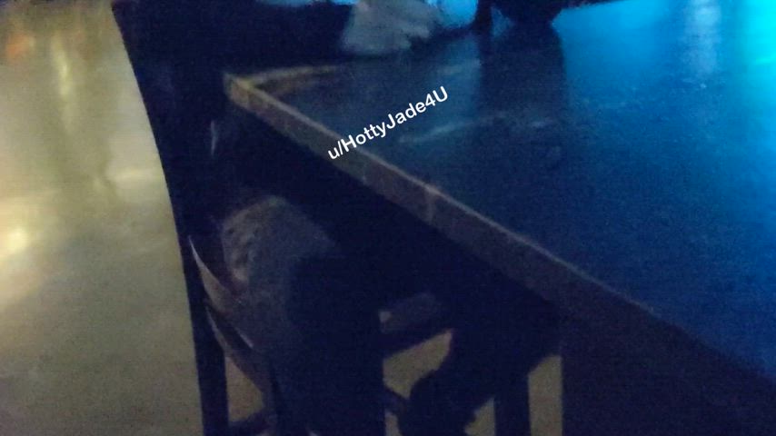 Bartender catches me flashing, jokingly places other customer's beer bottle in front : video clip