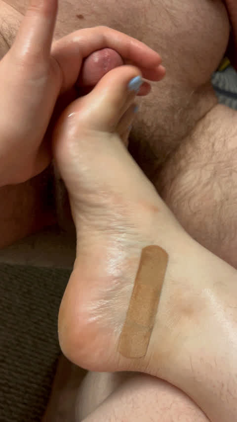 Always have to make sure I give husband his going away gift : video clip