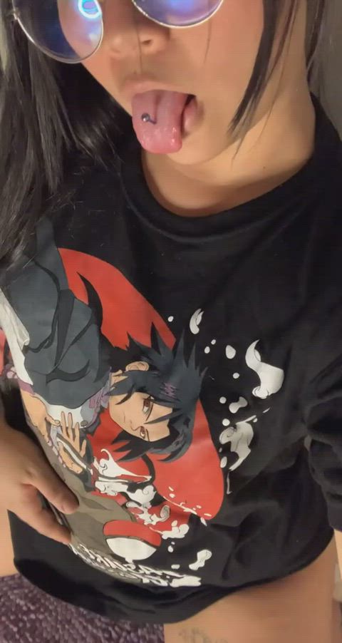 Do you want to watch Naruto with an 18 yo before you creampie me? : video clip