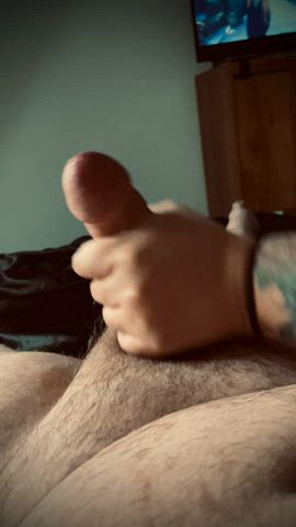Big hot load covering my hand! 🥵💦 : video clip