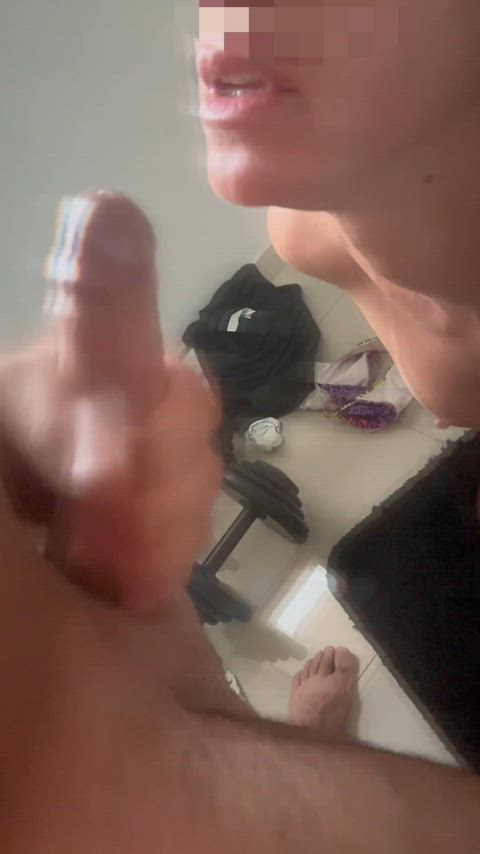 Love to have a warm load for breakfast : video clip