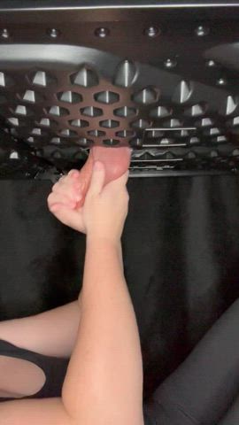 First time milking table. Loved draining his balls. : video clip