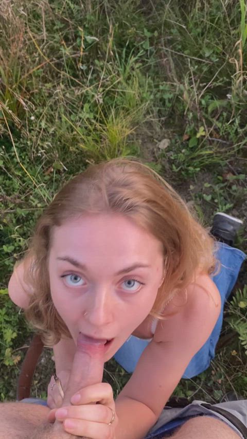 if I suck your dick, coming in my mouth is mandatory please : video clip