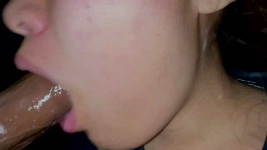 Something about my goonbud's thick meat just makes me really sloppy... oops~ : video clip