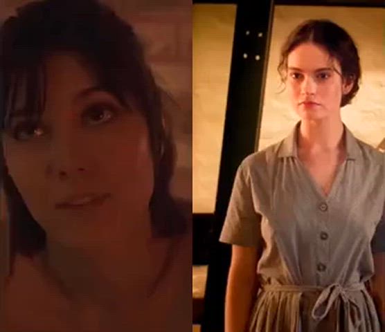 Mary Elizabeth Winstead Vs Lily James : video clip