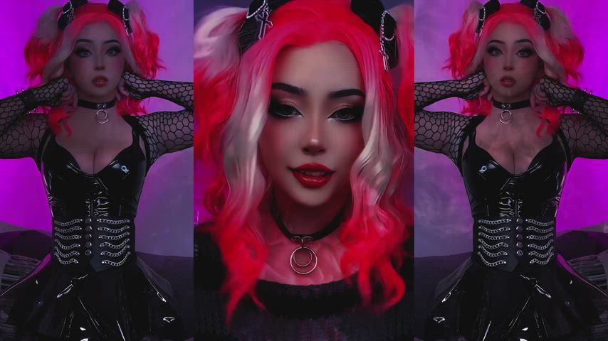 body & mind - looping clip from my new trippy video... e-girls and space bass ftw : video clip