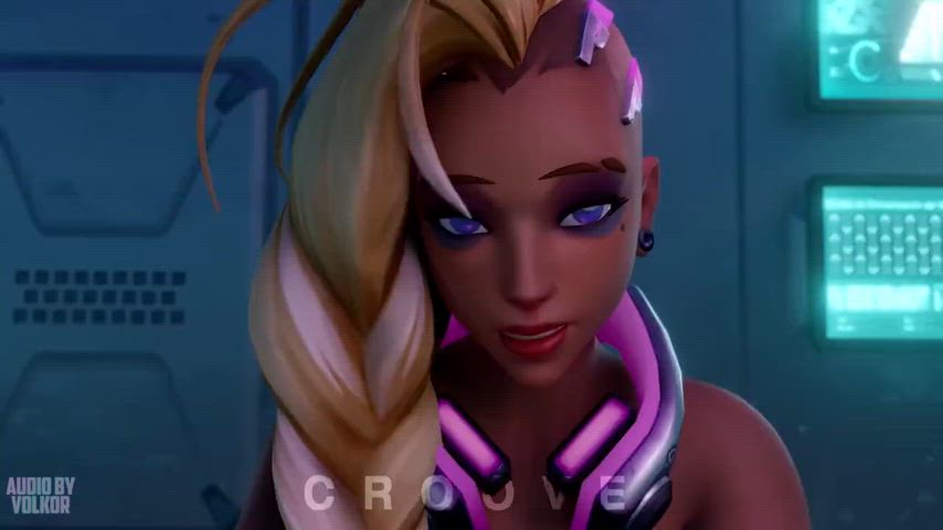 Sombra get creampied (Croove, Volkor) [Overwatch] : video clip