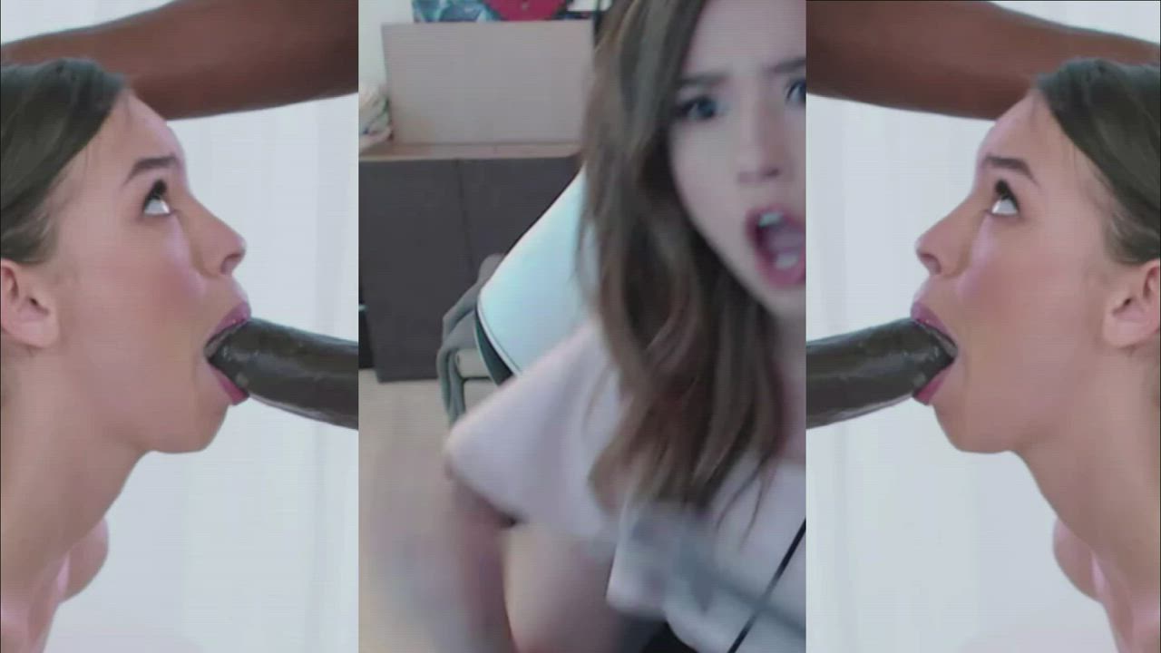 I want her to look at me like that as I suck a goon buds big cock for her : video clip
