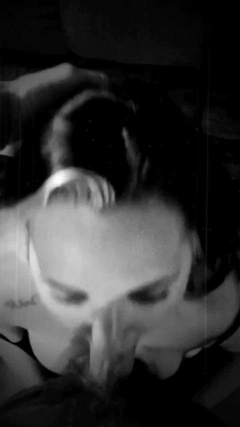 Some gagging in slow mo to start your day : video clip