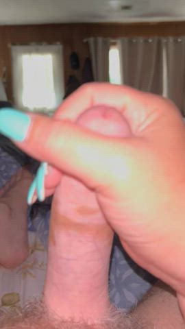 Handjob from the wife : video clip