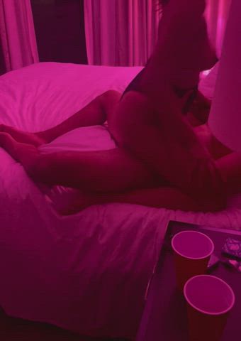 Riding his Latin dick with my tight Indian pussy! : video clip