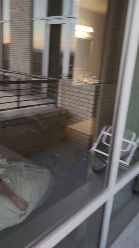 Would you watch your lesbian neighbors fuck from the window : video clip