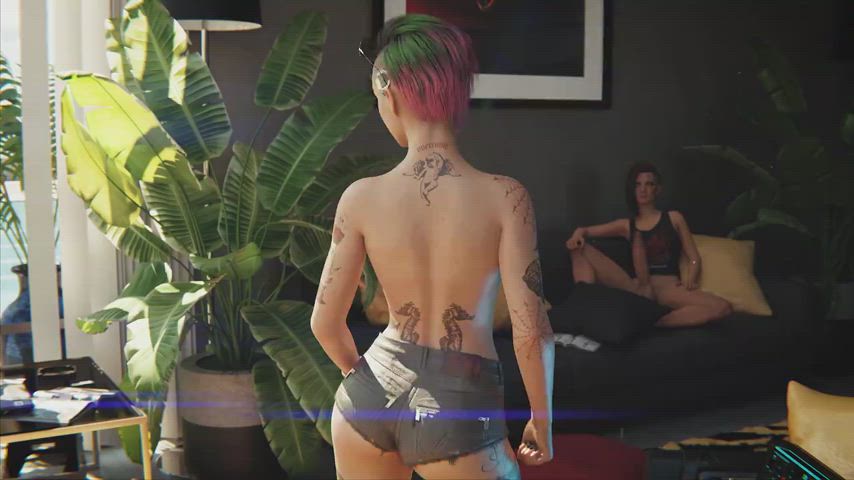 Judy strikes a pose (Rescraft) [Cyberpunk 2077] : video clip