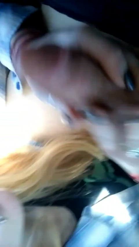 close up look at backseat amateur : video clip