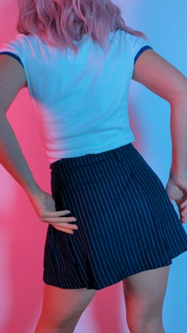 Spank me before you play with my small boobies : video clip