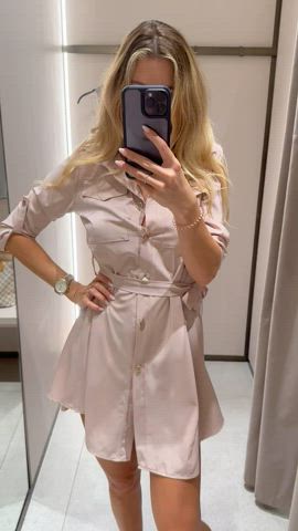 Nice dress for naughty girl : video clip