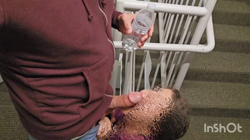 Well, that's what stairwells are for, right. : video clip