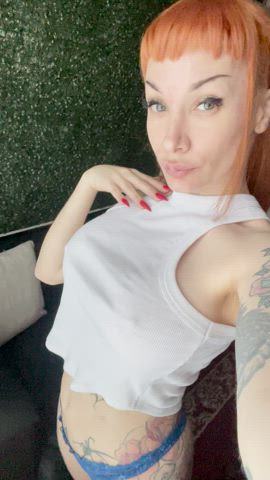 Anyone wanna goon with a goth slut? : video clip