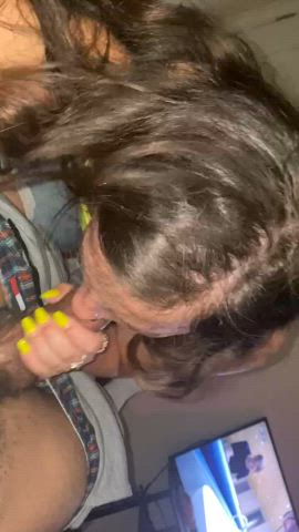 she loves sucking my dick til i cum : video clip