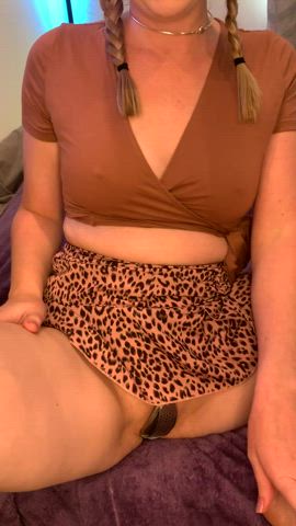 Denied until I cum from anal : video clip