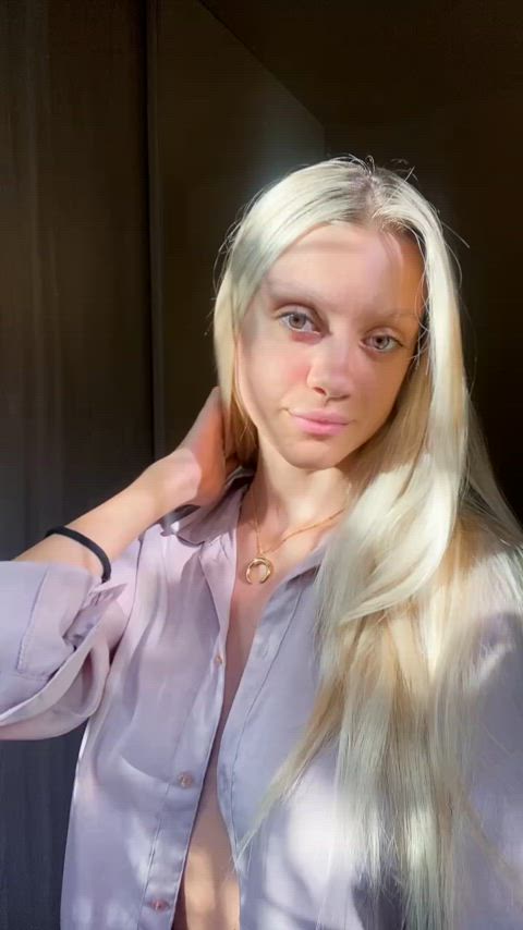 They always tell me I have small tits until I take this off : video clip