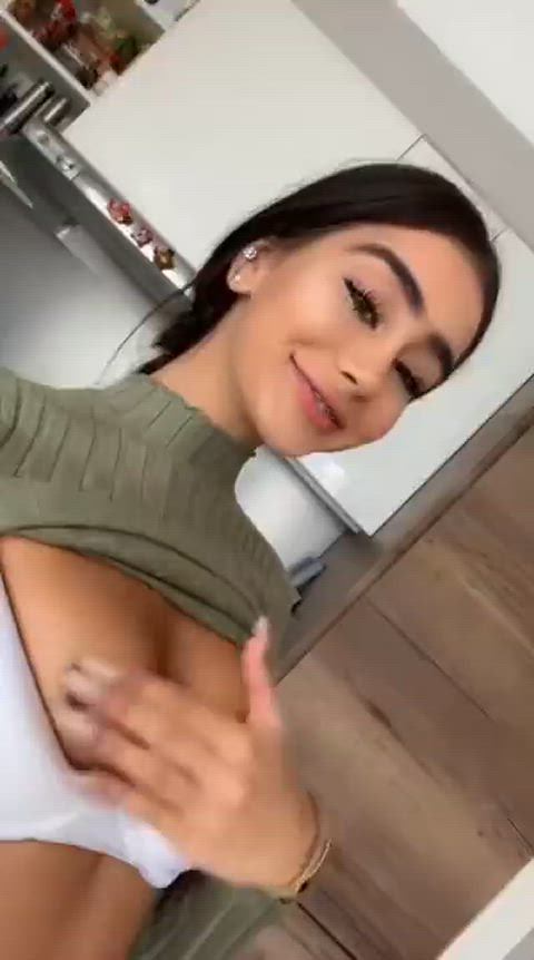 Are cute boobs better than fake big ones : video clip