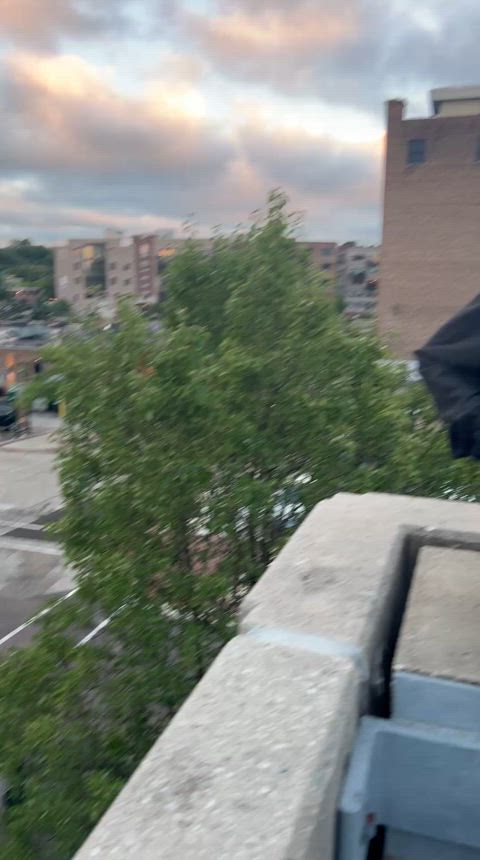 Watched the fireworks in this view while giving others something to view : video clip