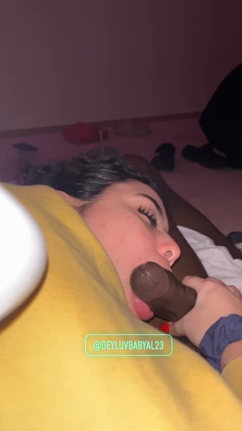 can i give you a sloppy blowjob while you play the game : video clip
