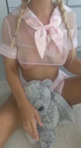 small, cute and naughty 💕❤👱🏻‍♀️ : video clip