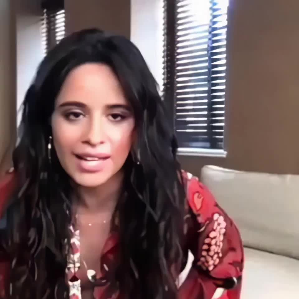 Camila Cabello nip slip : video clip