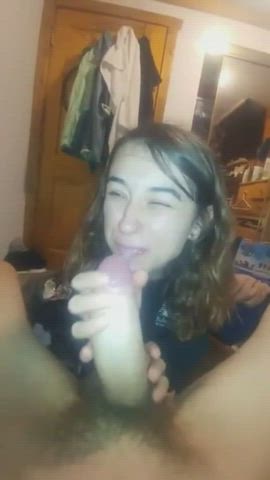 surprise cum, she didn't like but says aww : video clip