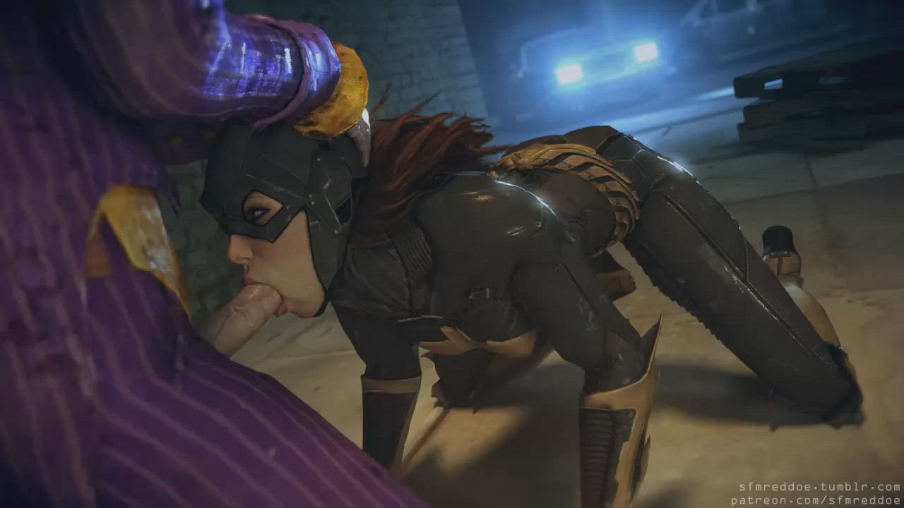 Batgirl face-fucked (RedDoe, Evilaudio) [Batman, DC] : video clip