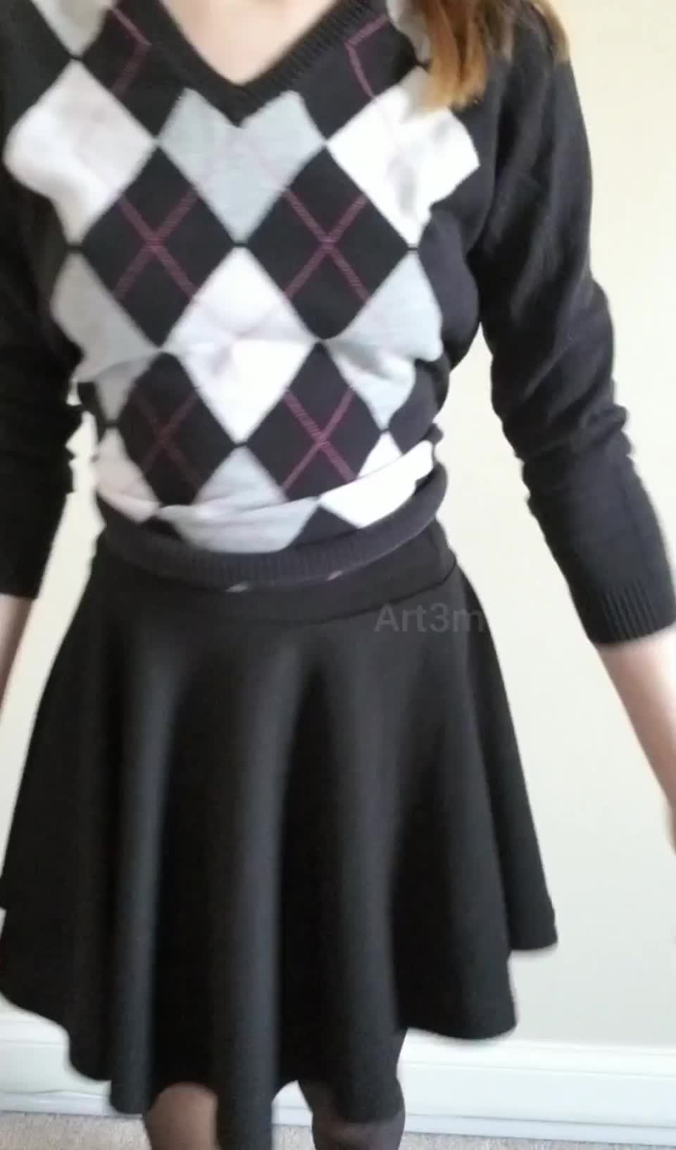 Shy and petite, but really into breeding : video clip