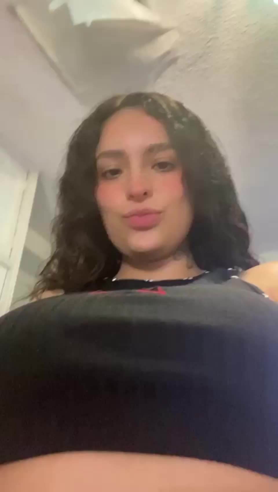 You can use my boobies as pillows after you're done breeding me : video clip