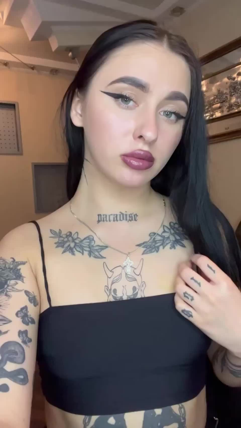 Touch my titty for good luck : video clip