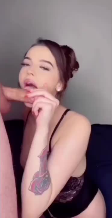 i give him my mouth and my pussy, he gives me his cum 🥰 : video clip