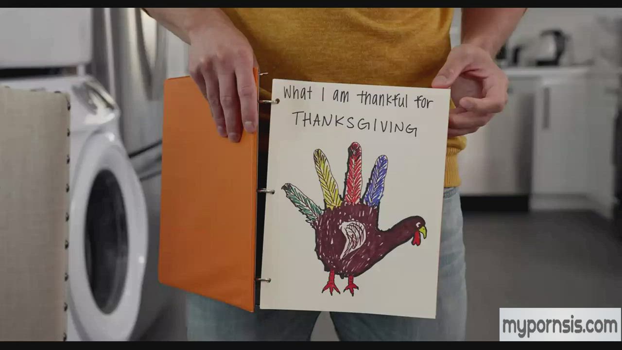 My brother is thankful for his penis ! : video clip