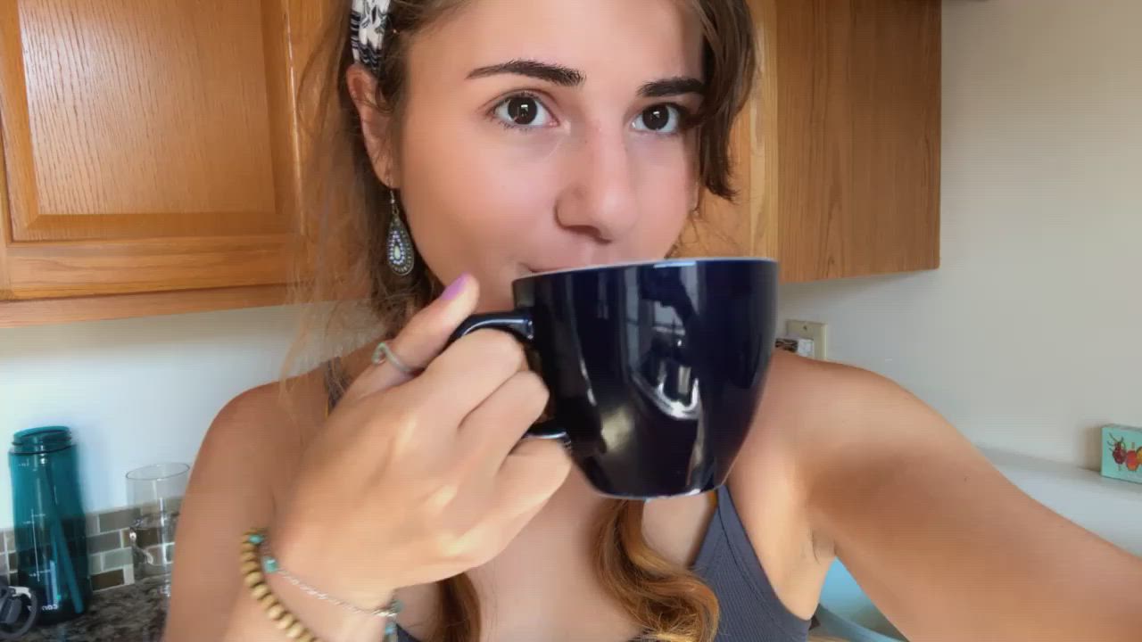 Would you let me make you coffee? 💕 : video clip